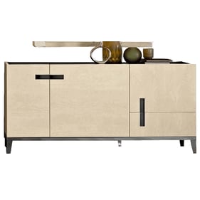 ESF Ambra Light Beige 3 Wooden Door Buffet