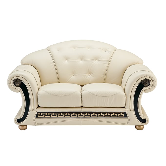 ESF Apolo Ivory Loveseat ESF-APOLO2IVORY