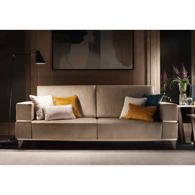 ESF Arredoambra Light Beige 2 Seat Sofa ESF-AREDOAMBRALOVESEAT