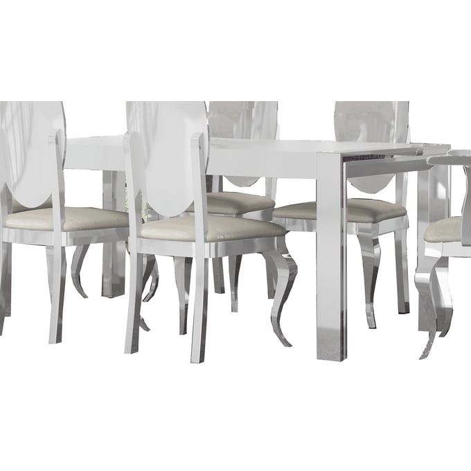 ESF Carmen White Table ESF-CARMENTABLEWHITE