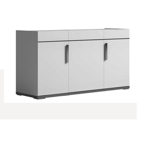 ESF Carrara White 3 Door Buffet