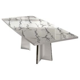 ESF Carrara White Table