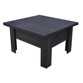 ESF Cosmos Black Brown Walnut Table