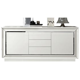 ESF Dama Bianca White 3 Drawer Buffet