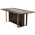 Rectangular table w/2 extensions