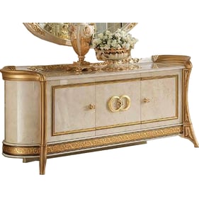 ESF Melodia Yellow Gold Light Beige 3 Door Buffet