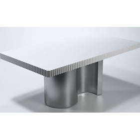 ESF Wave White Dining Table