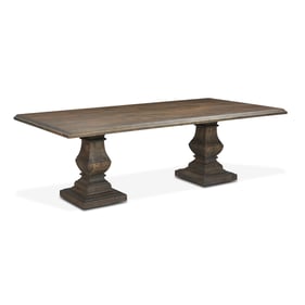 World Interiors Toulon Dark Brown 98 Inch Dining Table