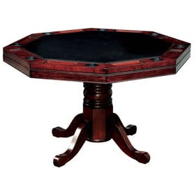 Furniture of America Rowan Cherry Game Table