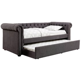 Furniture of America Leanna Gray Twin Trundle Daybed