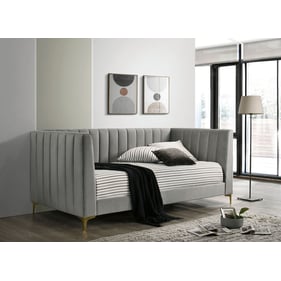 Furniture of America Neoma Light Gray Twin Daybed