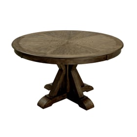 Furniture of America Julia Light Oak Round Dining Table