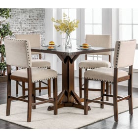 Furniture of America Glenbrook 5pc Counter Height Set