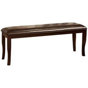 Furniture of America Woodside Dark Cherry Espresso Bench