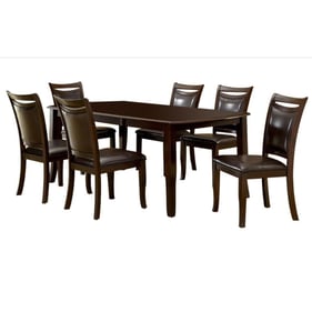 Furniture of America Woodside 7pc Dining Room Set