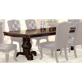 Furniture of America Bellagio Brown Cherry 2 Leaves Dining Table