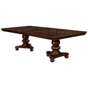 Furniture of America Alpena Brown Cherry Dining Table