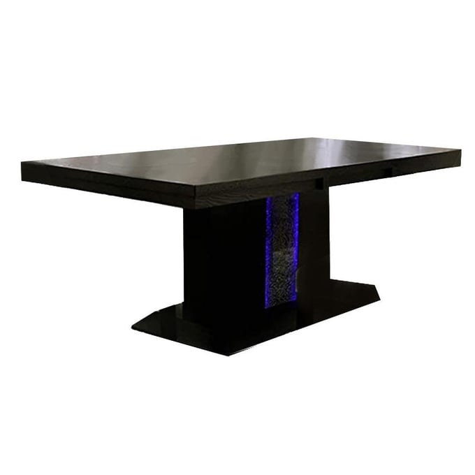 Furniture of America Evangeline Black Dining Table FOA-CM3394T