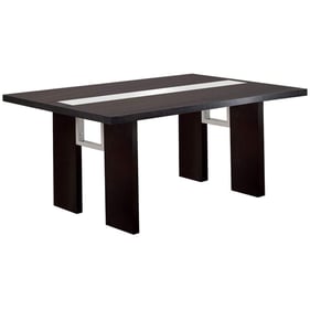 Furniture of America Luminar Black Dining Table