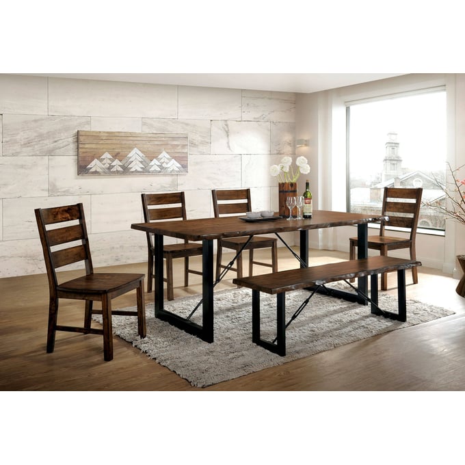 Furniture of America Dulce 6pc Dining Room Set FOA-CM3604T-6PC