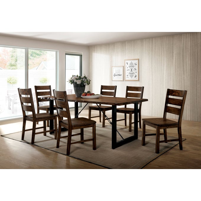 Furniture of America Dulce 7pc Dining Room Set FOA-CM3604T-7PC