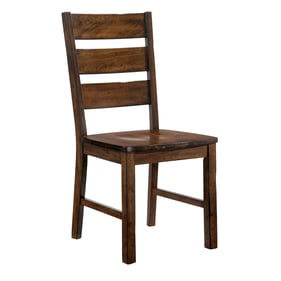 2 Furniture of America Dulce Walnut Side Chairs