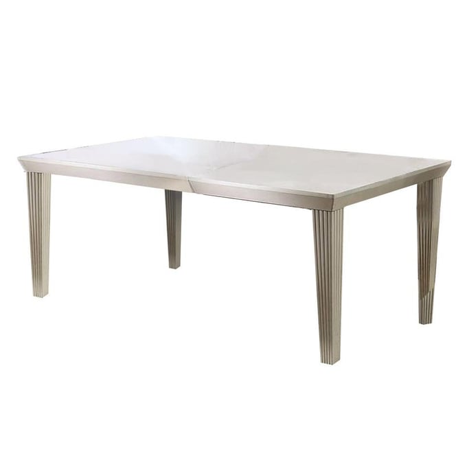 Furniture of America Daniella Antique White Dining Table FOA-CM3630T