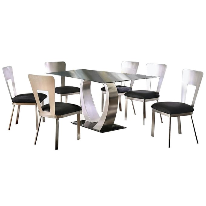 Furniture of America Nova 7pc Dining Room Set FOA-CM3728T-7PC