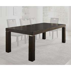 Furniture of America Caterina Dark Walnut 18 Inch Leaf Dining Table