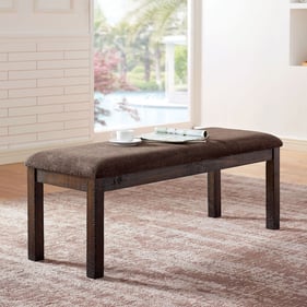 Furniture of America Burton Walnut Ash Brown Bench