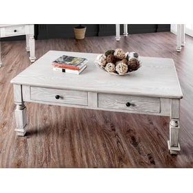 Furniture of America Joliet Antique White Coffee Table