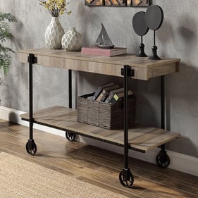 Furniture of America Lobb Natural Tone Sofa Table