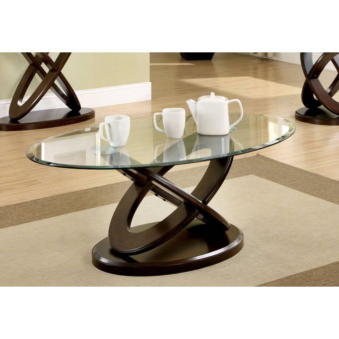 Furniture of America Atwood Coffee Table FOA-CM4401C