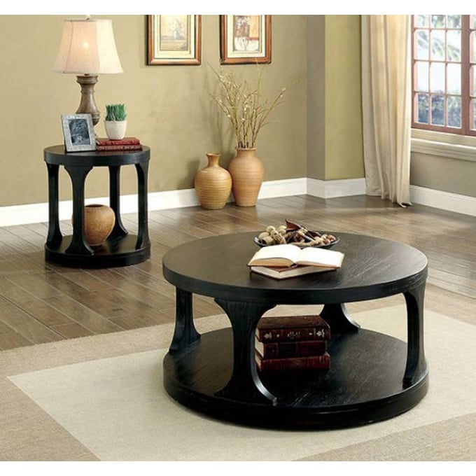 Furniture of America Carrie 3pc Coffee Table Set FOA-CM4422-OCT-S