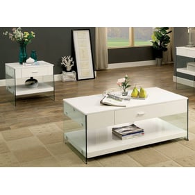 Furniture of America Raya 3pc Coffee Table Set