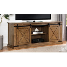 Furniture of America Borrego Dark Oak TV Stand