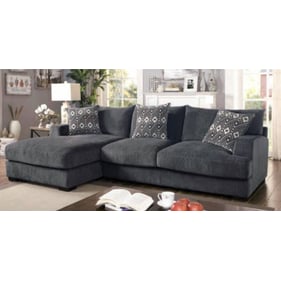 Furniture of America Kaylee Gray L Shaped Sectional