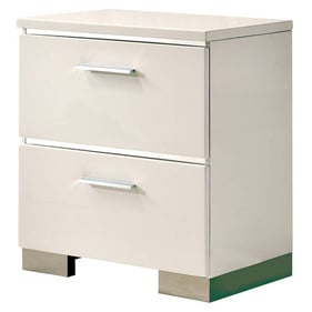 Furniture of America Malte White Night Stand