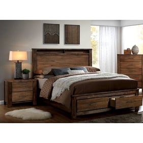 Furniture of America Elkton 2pc Bedroom Set with Cal King Bed