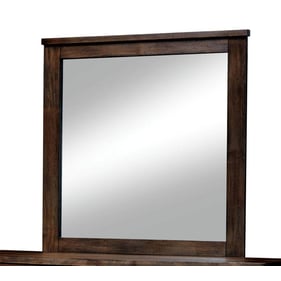 Furniture of America Elkton Oak Mirror