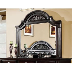 Furniture of America Syracuse Dark Walnut Mirror