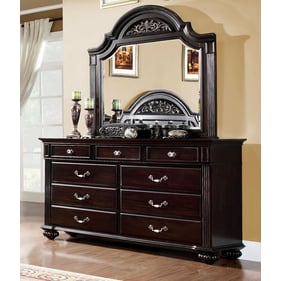 Furniture of America Syracuse Dresser and Mirror