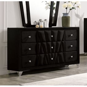 Furniture of America Carissa Black Dresser