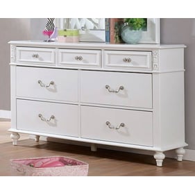 Furniture Of America Belva White Dresser