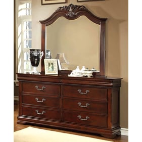 Furniture of America Mandura Dresser and Mirror