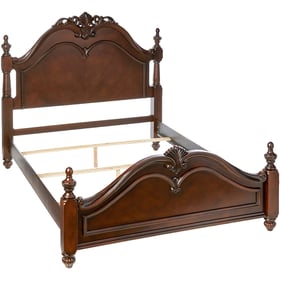 Furniture of America Mandura Cherry Queen Bed