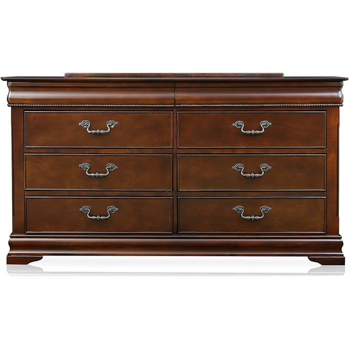 Furniture of America Mandura Cherry Dresser FOA-CM7260D