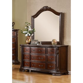 Furniture of America Bellefonte Dresser and Mirror