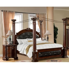 Furniture of America Mandalay 2pc Bedroom Set with Queen Bed