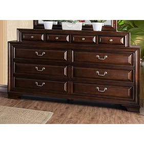 Furniture of America Brandt Brown Cherry Dresser